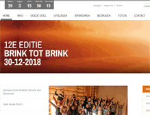 Tablet Screenshot of brinktotbrinkloop.nl